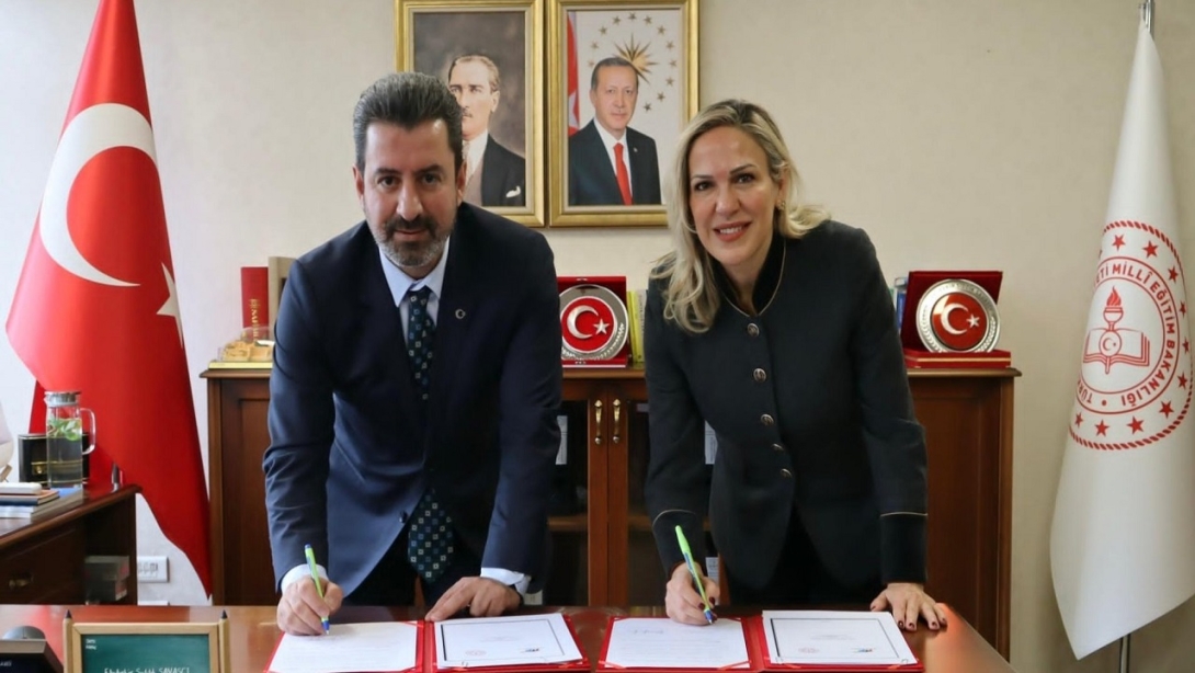 MİLLÎ EĞİTİM BAKANLIĞI İLE TÜRKİYE TENİS FEDERASYONU ARASINDA İŞ BİRLİĞİ PROTOKOLÜ İMZALANDI